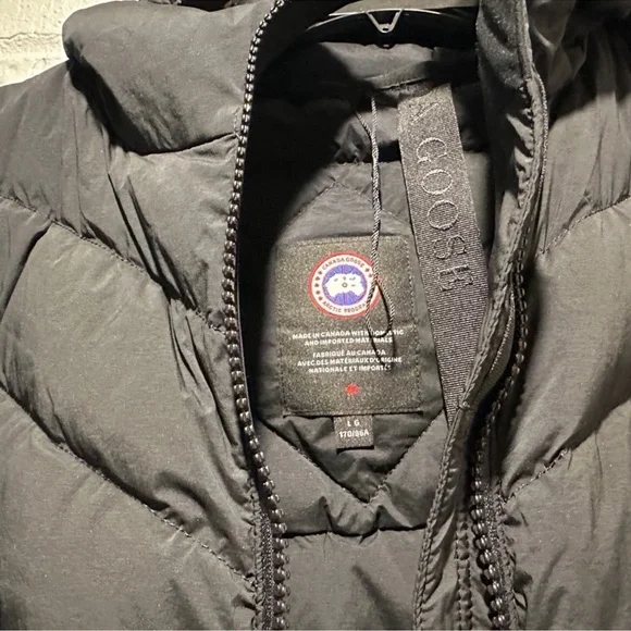 New Authentic Canada Goose Women's Clair Long Coat Size Large - Picture 6 of 11